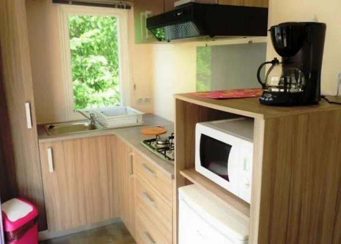 Mobil-home 4 Pers, 2 Ch, Jardin Et Barbecue - Api-1-52-1349 Campsite Champagnac-le-Vieux