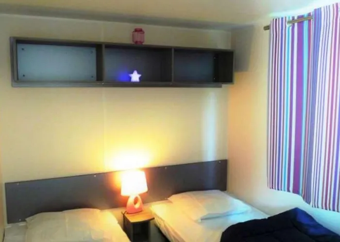 Mobil-home 4 Pers, 2 Ch, Jardin Et Barbecue - Api-1-52-1349 * Champagnac-le-Vieux